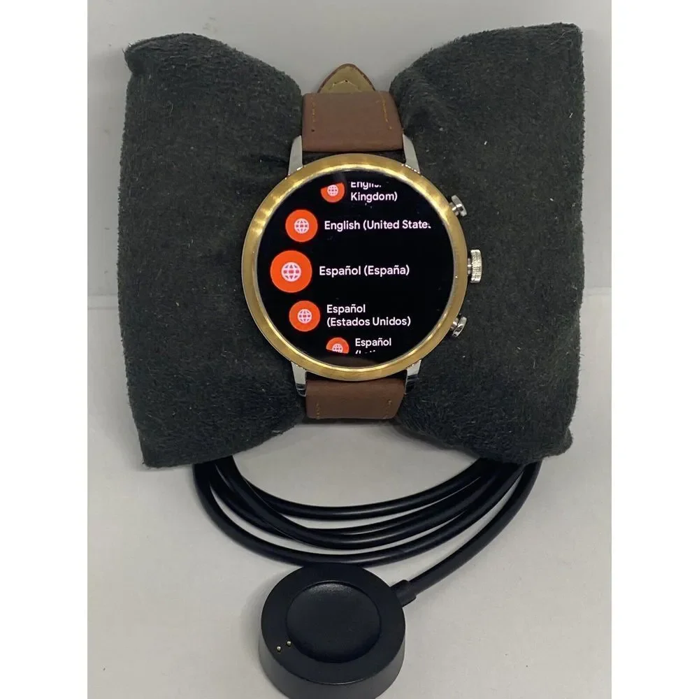 Fossil Gen 4 Authentic Digital Dial Smart Watch Custom Band FTW6016 AB471